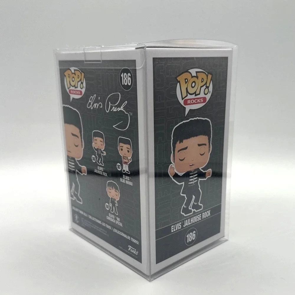 Elvis Presley Jailhouse Rock Funko Pop! #186 Vinyl Figurine with Pop Protector